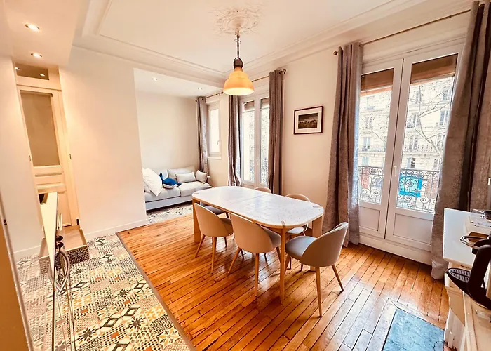 Charming 4-room Flat Near Eiffel Tower-8people-2 Bedrooms